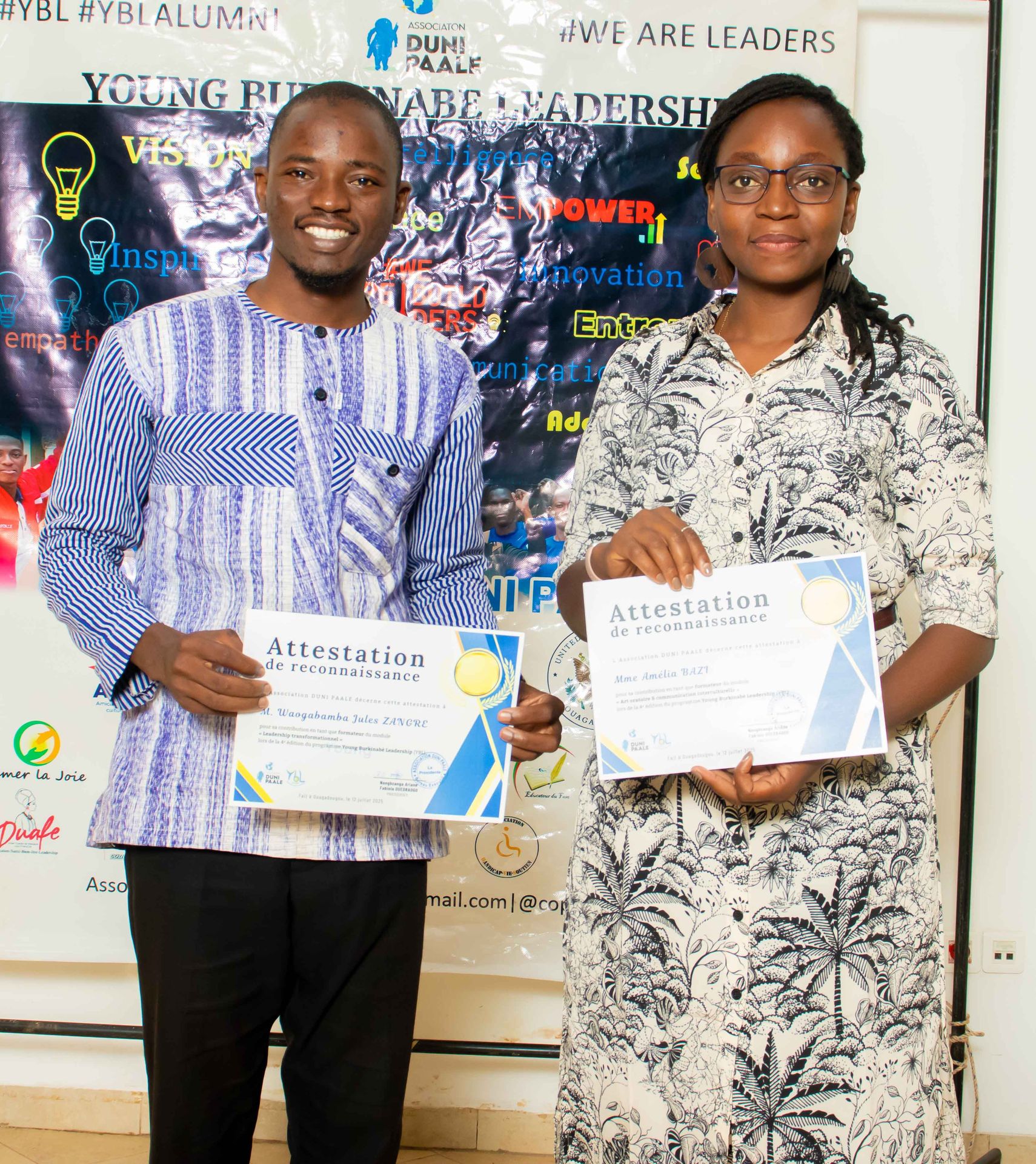 Formateurs: Mme Bazi Amélia et M. Zangre Jules Formateurs: Mme Bazi Amélia et M. Zangre Jules